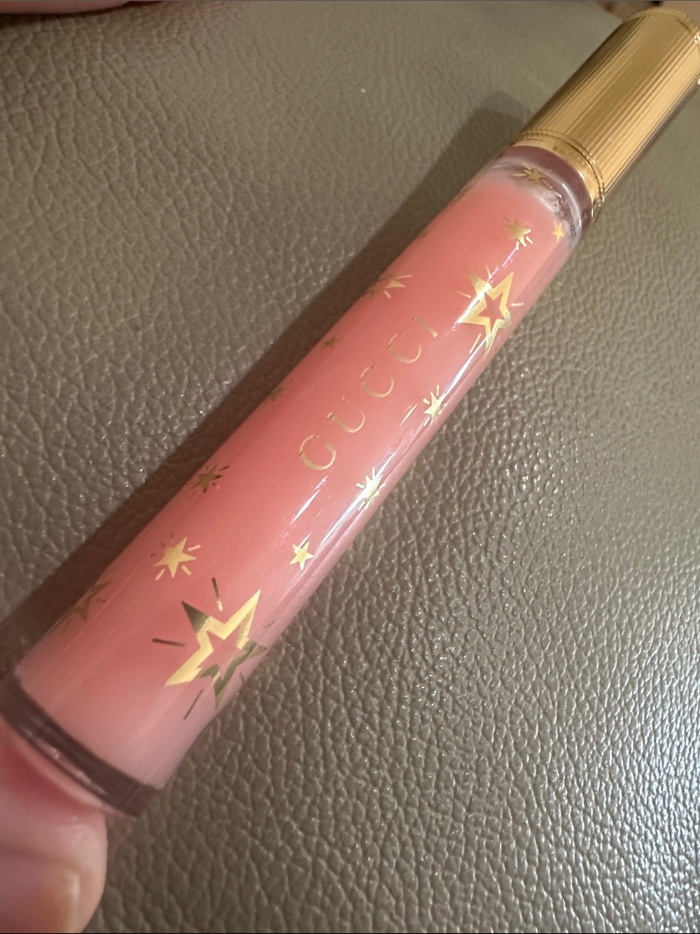 Gucci Sheer Pink Lip Gloss in Bertha Pink